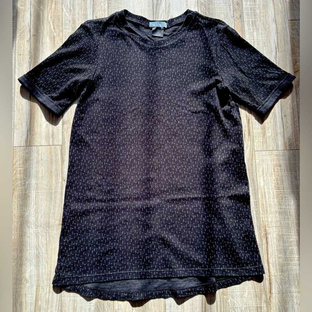 Black Medium cotton tunic